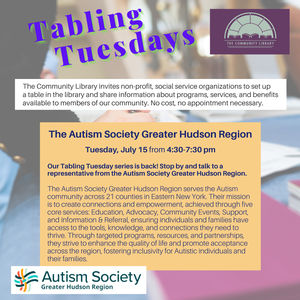 Tabling Tuesday: Aut